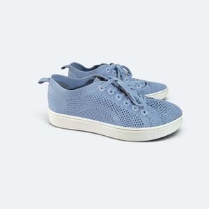 Söfft Somers Knit Blue Knit Textile Lace Up Sneakers Women's 6.5 M Comfort